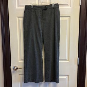 Van Heusen Wide Leg Trouser Pants- Grey- Size 12S